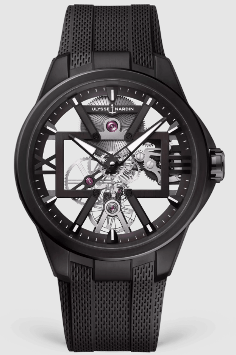 Replica Ulysse Nardin Blast Skeleton X Watch 3713-260-3/BLACK